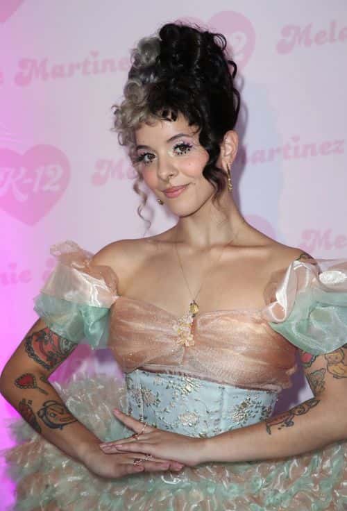 Melanie Martinez attends the LA premiere of 