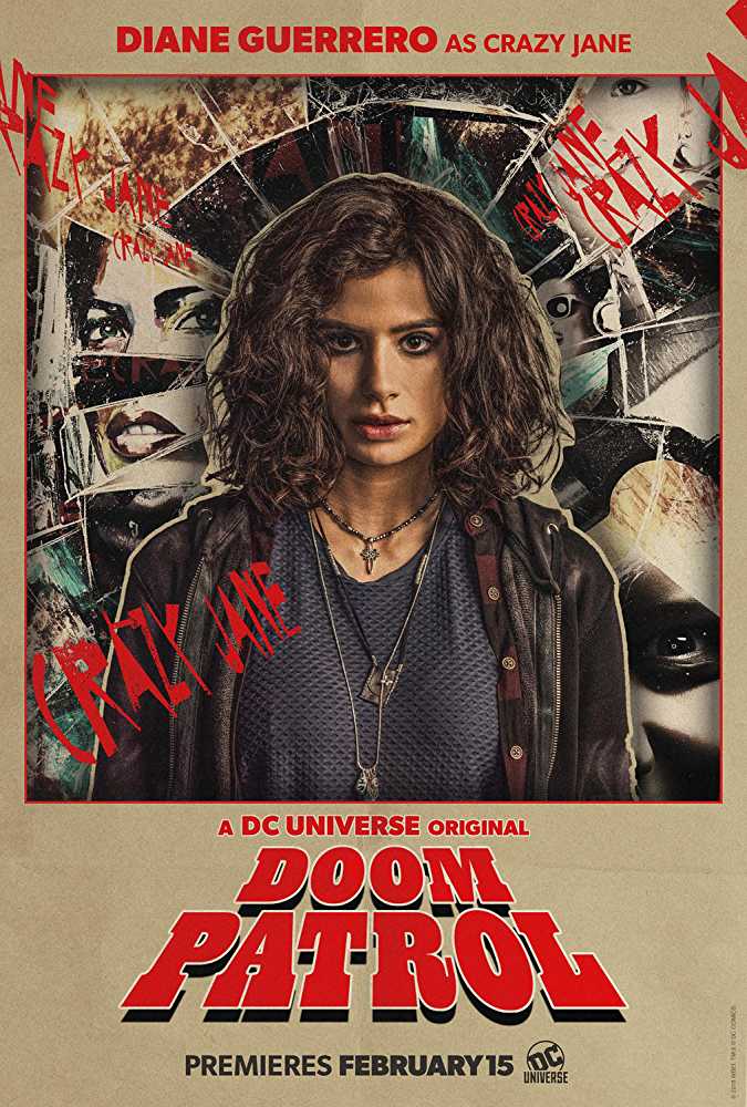 Crazy Jane (Diane Guerrero) in DC's 'Doom Patrol'.
(Source: IMDB)