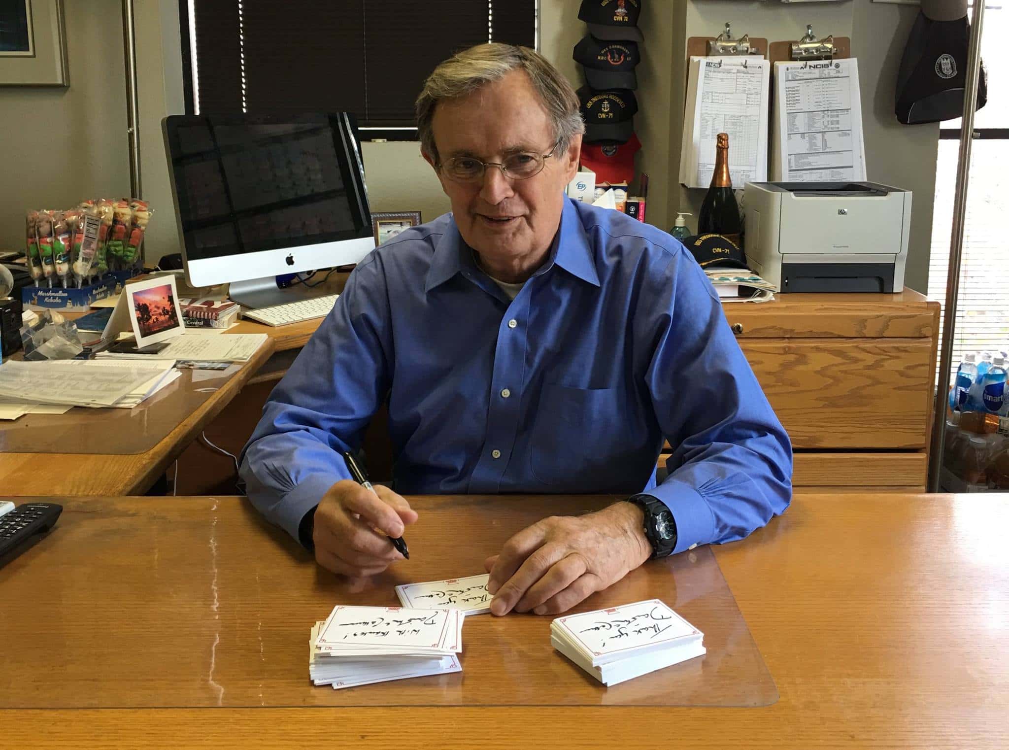 David McCallum rose to fame as a young heartthrob on the famous show 'The Man From U.N.C.L.E.' (David McCallum/Facebook)