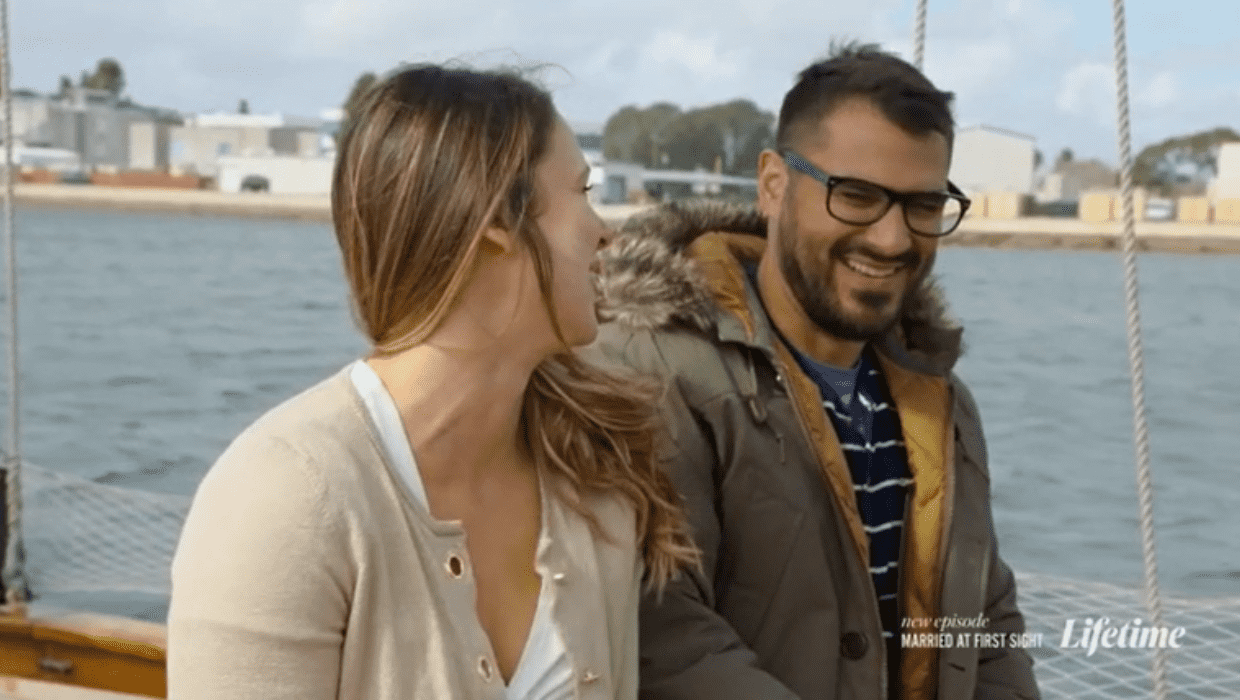 Lindy & Miguel in 'MAFS' Season 15 episode 10 (Lifetime)