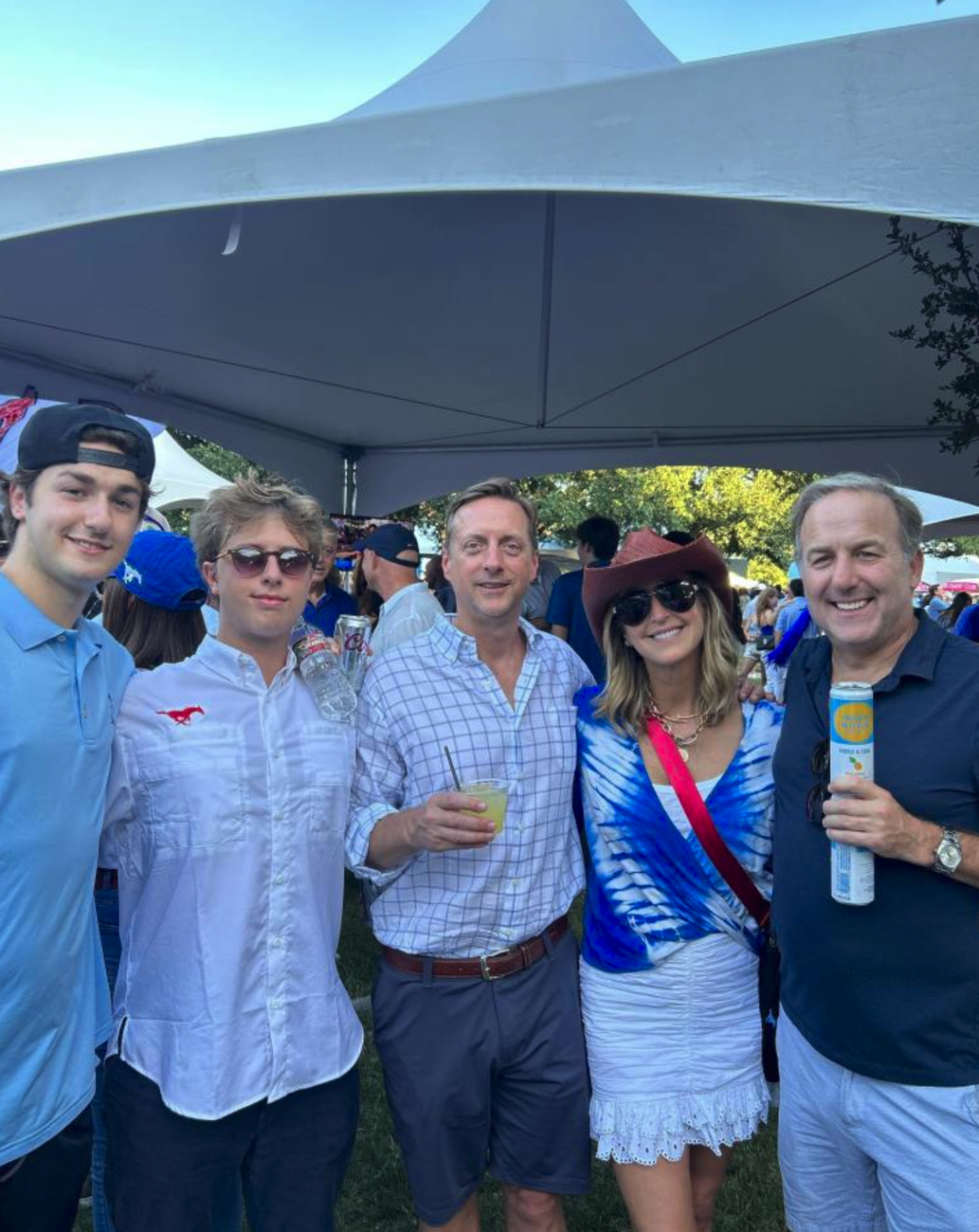 Lara was also accompanied by ex-husband  David Haffenreffer to meet Duff at college (@laraspencer/Instagram)