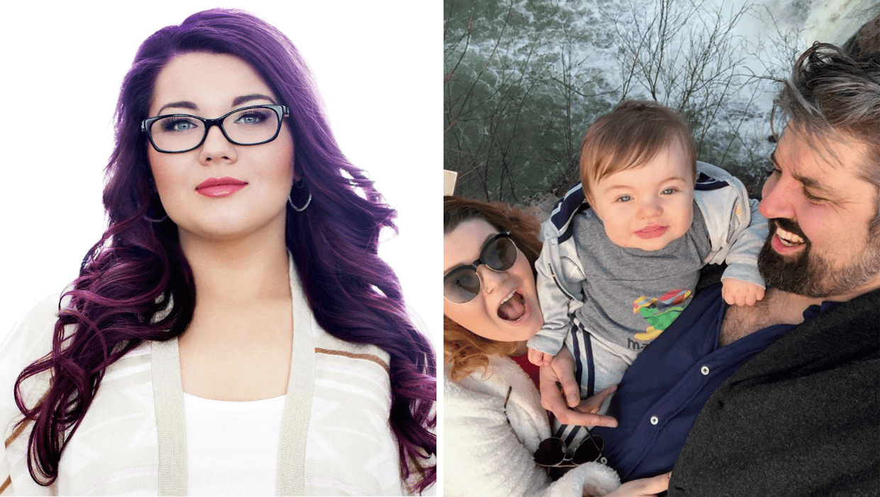 Amber Portwood, her son James and her ex Andrew Glennon (Instagram/realamberlportwood1__)