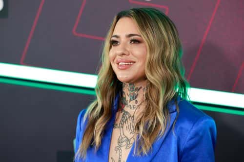 Morgan Wade attends the 2023 CMT Music Awards at Moody Center on April 02, 2023 in Austin, Texas.