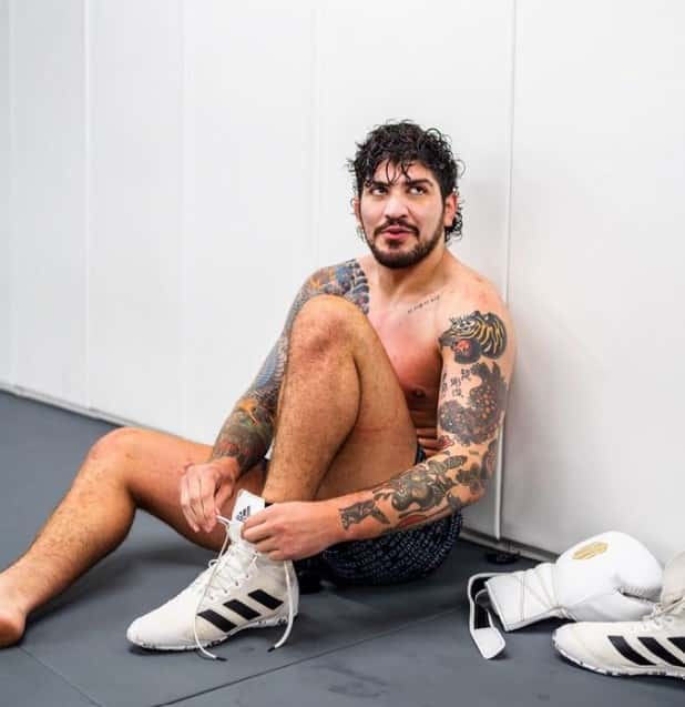 Dillon Danis is enraged over MrBeast trending on X (dillondanis/Instagram)