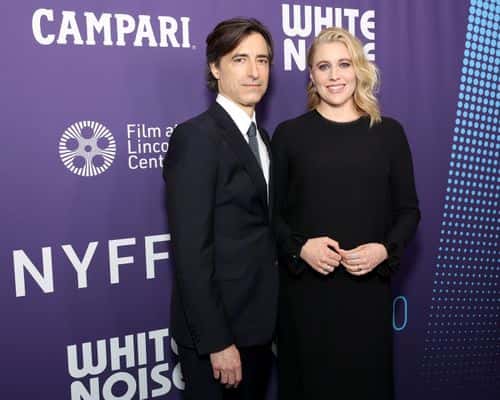 Noah Baumbach and Greta Gerwig attends the White Noise New York Film Festival Opening Night Screening on September 30, 2022 in New York City.