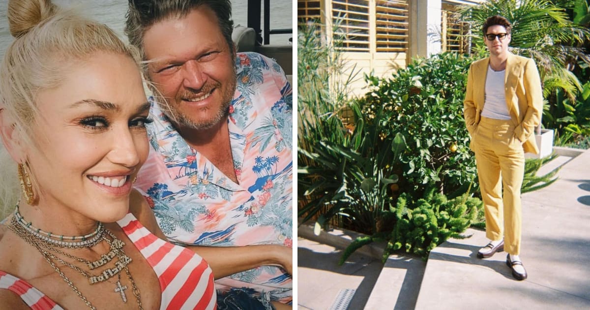 Gwen Stefani claims that on 'The Voice', she teases 'Son' Niall Horan about Blake Shelton (Instagram/blakeshelton/niallhoran)