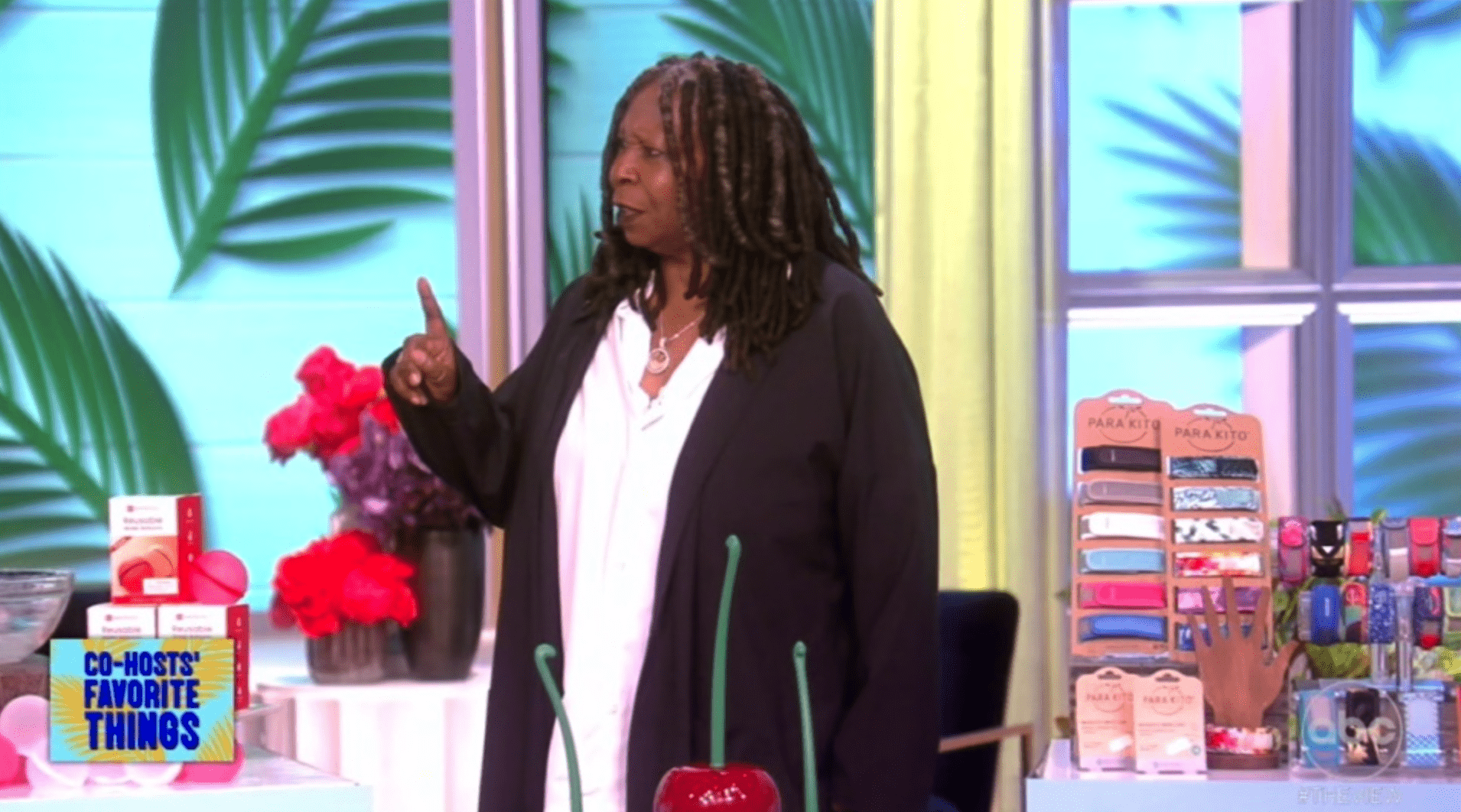 Whoopi Goldberg almost lost her cool with Sara Haines on 'The View' (ABC)