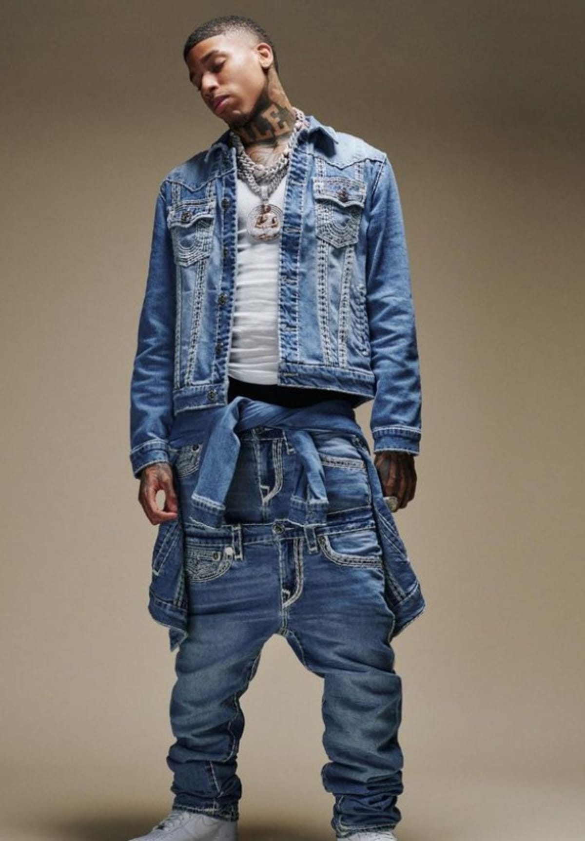 NLE Choppa also boasts a taller stature than Polo G (nlechoppamusic/Instagram)