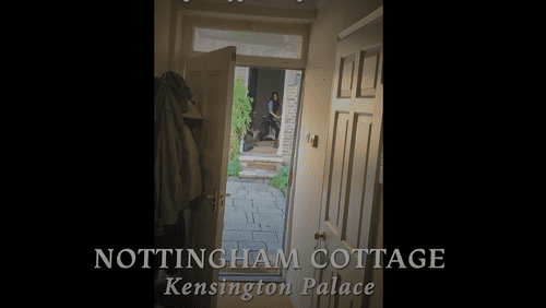 Nottingham Cottage as seen in a still from 'Harry & Meghan (Netflix)