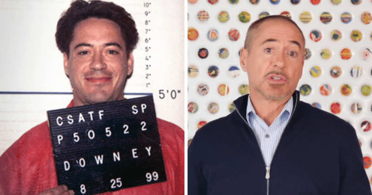 (Police Mugshots, @robertdowneyjr/Instagram)