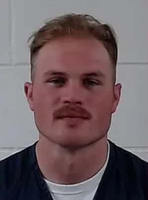 County music singer Zach Bryan was arrested and booked at Craig County Jail (CRAIG COUNTY JAIL)