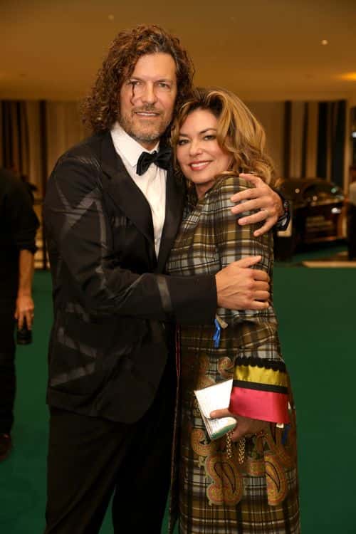 Frederic Thiebaud and Shania Twain attend the Opening Night and premiere of