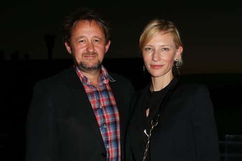 Cate Blanchett and Andrew Upton attend the opening night of Mrs Warren's Profession at Sydney Theatre Company on February 19, 2013 in Sydney, Australia.