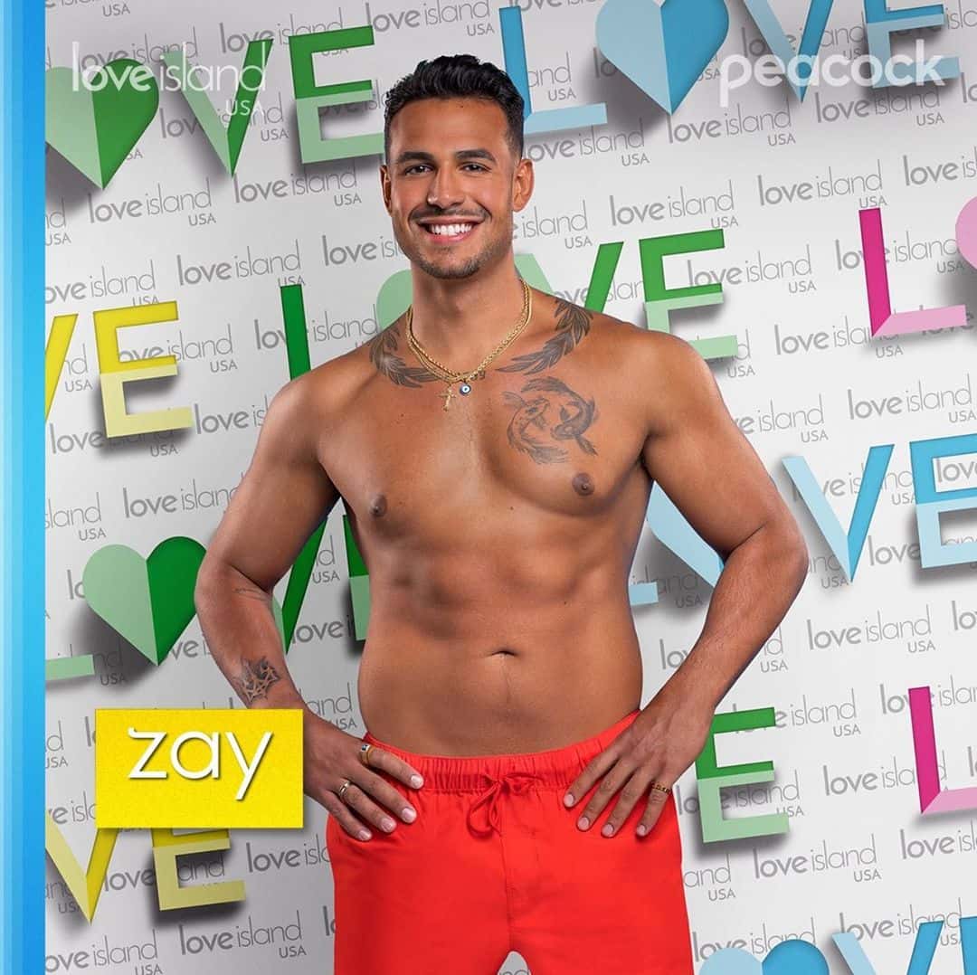 'Love Island USA' Season 5 star Isiah 'Zay' Harayda (Instagram/@zay.harayda)