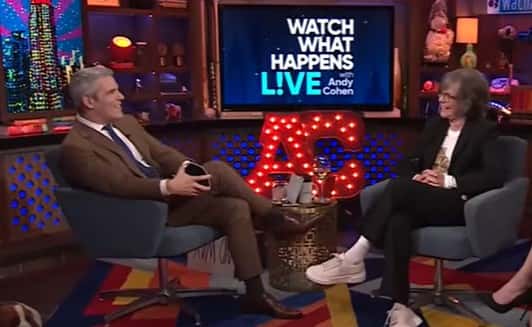 Andy Cohen and Sally Field (Watch What Happens Live)