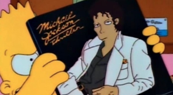 Michael Jackson appeared in the season three episode 'Stark Raving Dad' (Youtube)