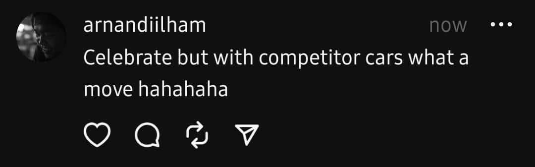 One user appreciated his new move (@mrbeast/Threads)