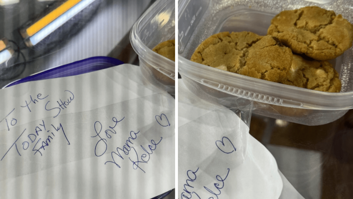 Savannah Guthrie took to her Instagram to praise Donna Kelce's cookies she brought for 'Today' fam (@savannahguthrie/Instagram)