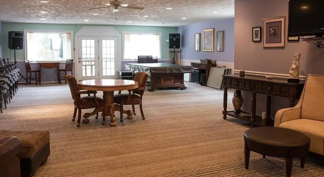 The Studio and entertainment room of the Nashville property (Action Homes)