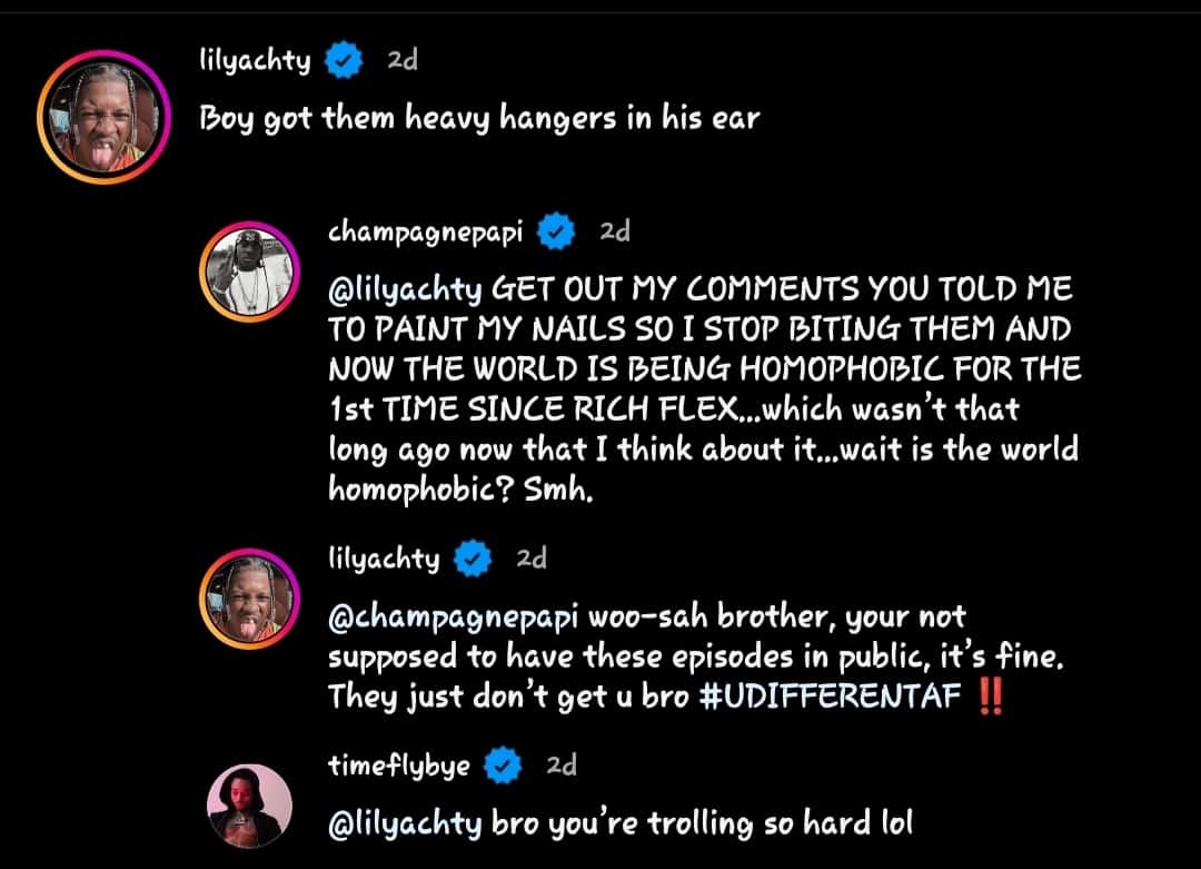 (@champagnepapi/Instagram) 