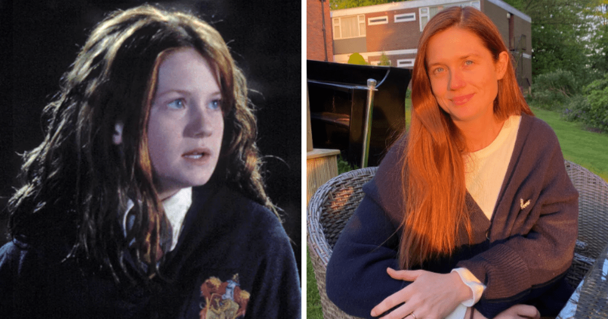 Wright played Ginny Weasley, who is the youngest Weasley child and Harry's eventual wife in the series (thisisbwright/Instagram)


