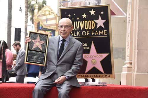 Alan Arkin is honored with a star on the Hollywood Walk of Fame on June 7, 2019 in Hollywood, California.