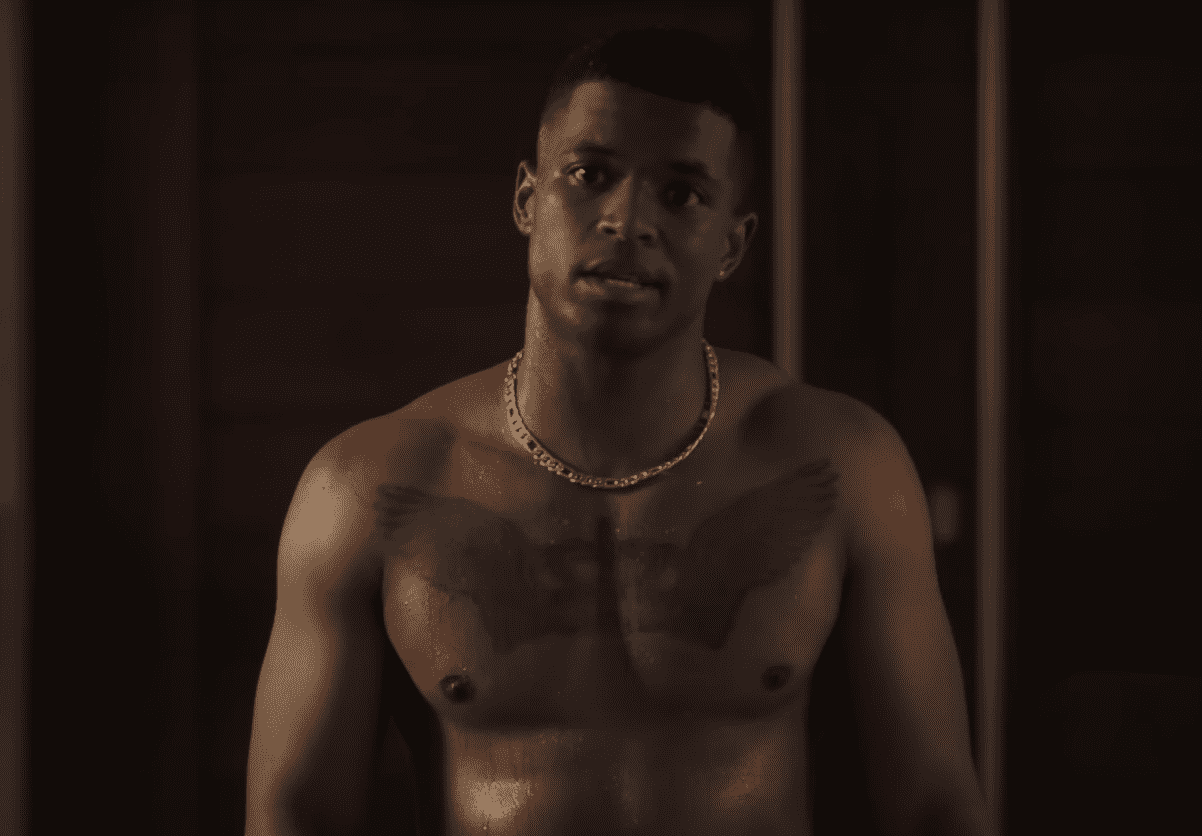 Prince Grootboom as Jacob Tau aka Nandi's love affair in 'Fatal Seduction' (YouTube/Netflix)