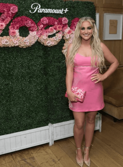 Britney Spears' little sister Jamie Lynn Spears has reacted to the singer's shock split from her husband Sam Asghari (jamielynnspears/Instagram)