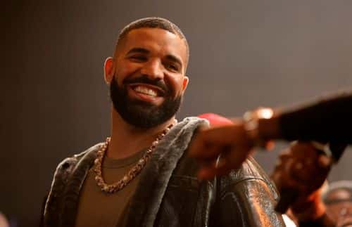 Drake speaks onstage during Drake's Till Death Do Us Part rap battle on October 30, 2021 in Long Beach, California.