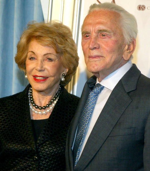 Anne Douglas and Kirk Douglas (Source: Getty Images)