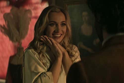 Tilly Keeper as Lady Phoebe in 'You' Season 4 Episode 4 (Netflix)