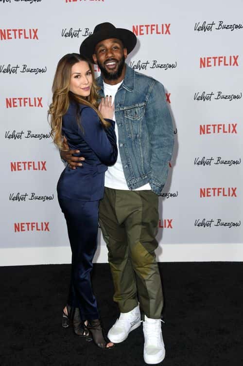Allison Holker and Stephen 'tWitch' Boss attend the Los Angeles Premiere Screening Of