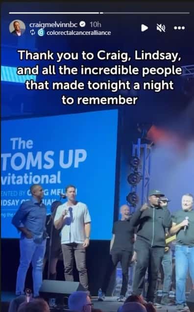 'Today' Craig Melvin joins Bottoms Up event in Connecticut (criagmelvinnbc/Instagram)