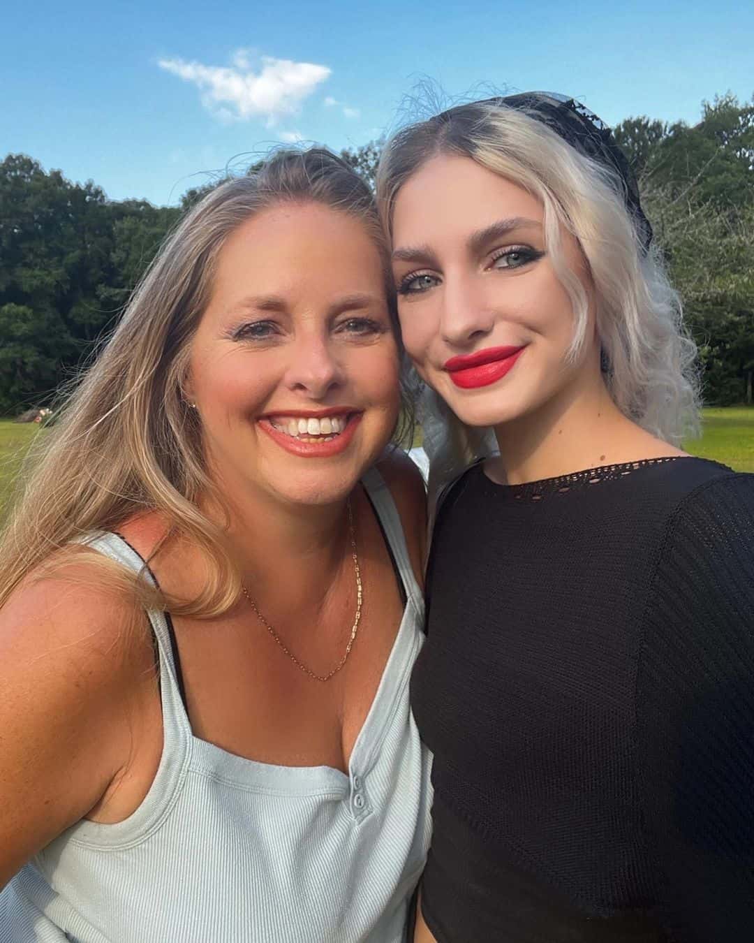 Kim Plath with Moriah Jasper Plath. (Instagram/@moriah.jasper) 