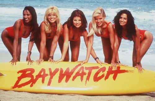 Traci Bingham, Donna D'Errico, Yasmine Bleeth, Gena Lee Nolin And Nancy Valen. Baywatch