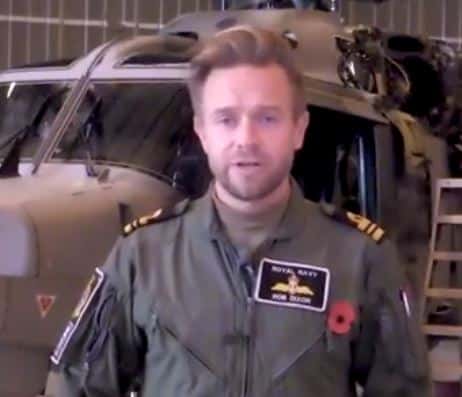 Rob Dixon carried out many impressive roles as he was in the Royal Navy (Royal Naval Air Station Yeovilton/ Facebook)