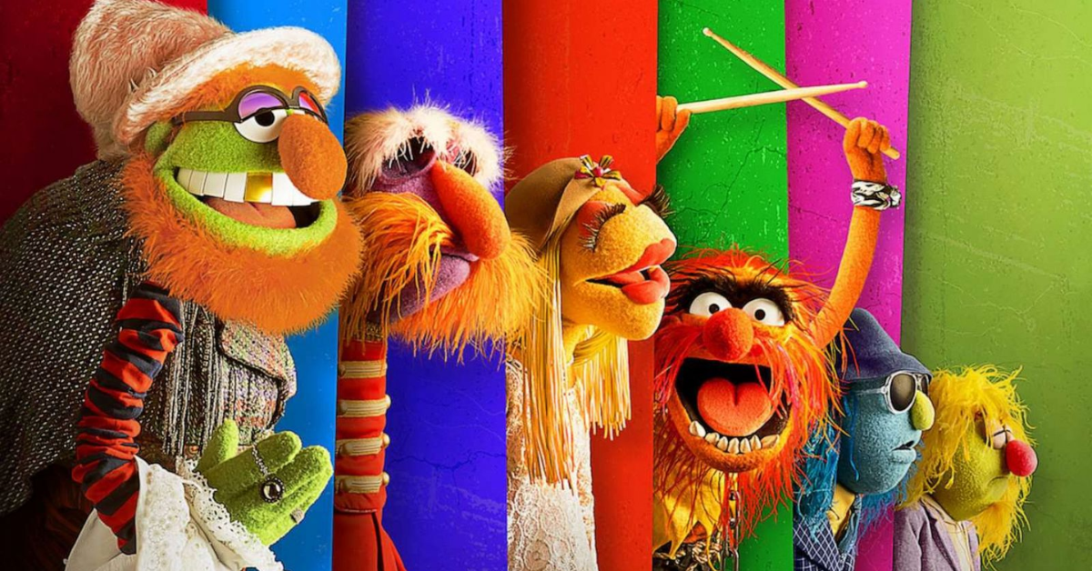 The official poster of 'The Muppets Mayhem' (Disney+)