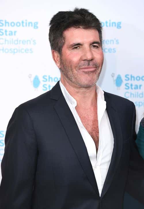 Simon Cowell attends the Shooting Star Ball in aid of Shooting Star Children's Hospices at the Royal Lancaster Hotel on November 12, 2021 in London, England.