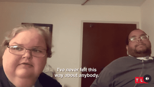 '1000-Lb Sisters' Tammy Slaton talking about her feelings when with now-husband Caleb Willingham (TLC)