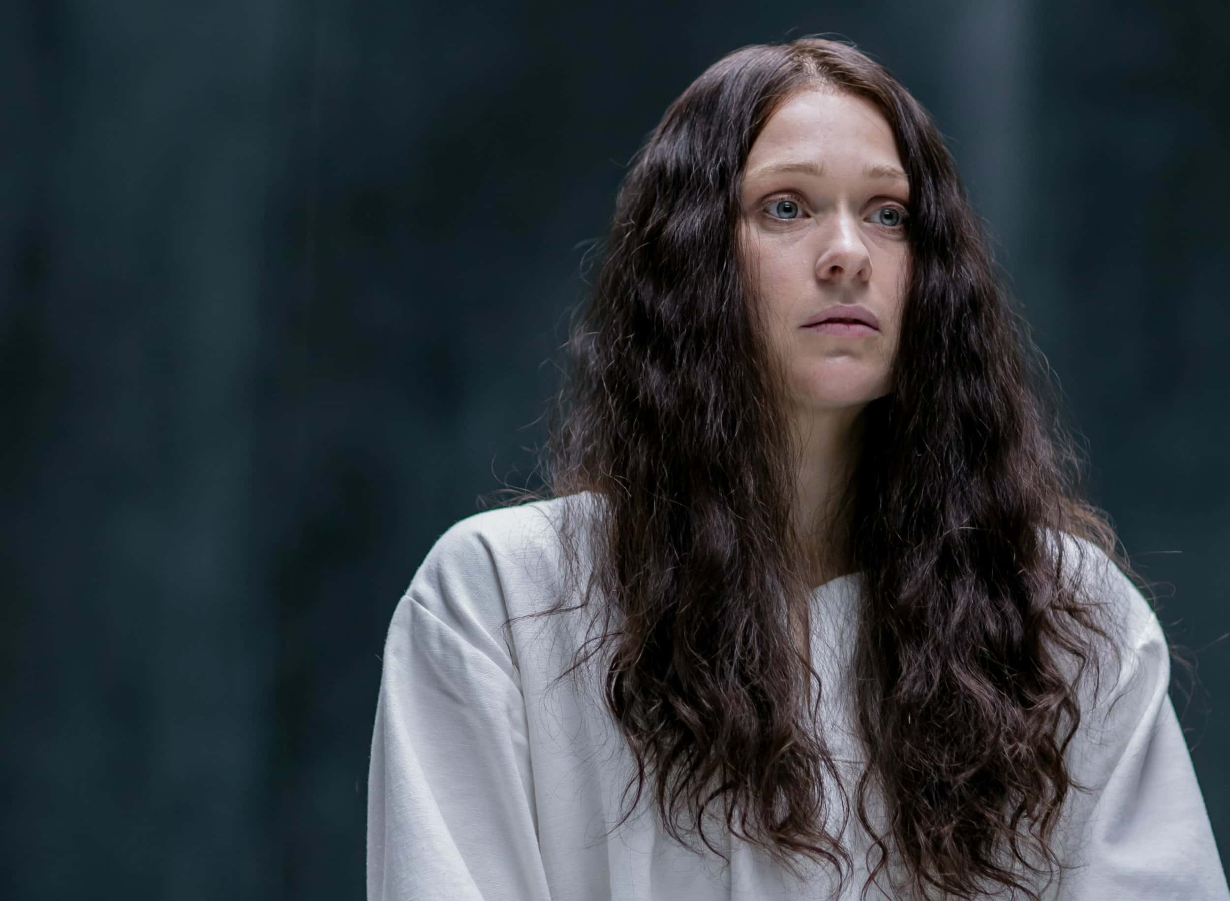 Sian Brooke as Eurus Holmes in 'Sherlock' (BBC)