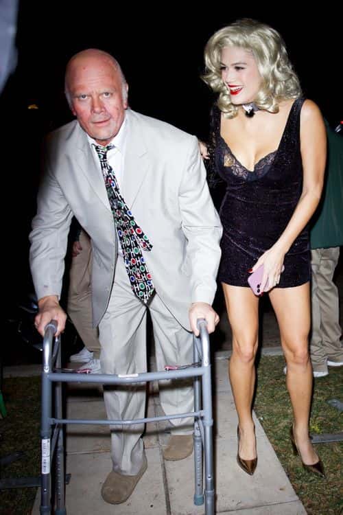 Josh Duhamel and Audra Mari attend the annual Casamigos Halloween party in Beverly Hills. (Backgrid)