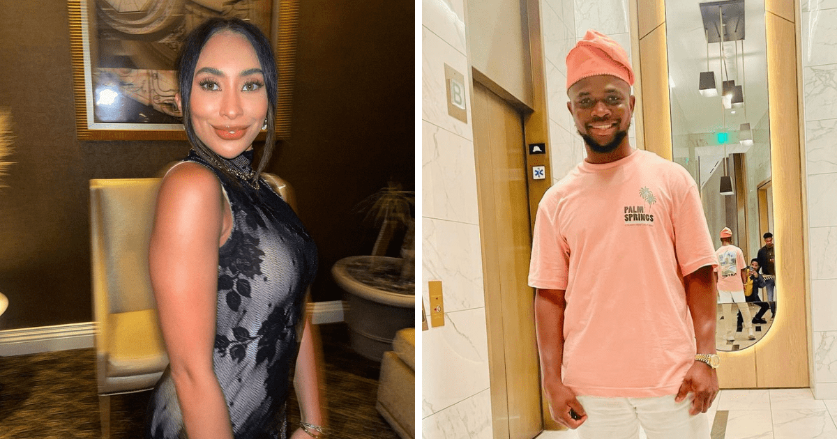 Sikiru 'SK' and Raven Ross have parted ways (Instagram/@pilatesbodyraven and @sk4ever2)