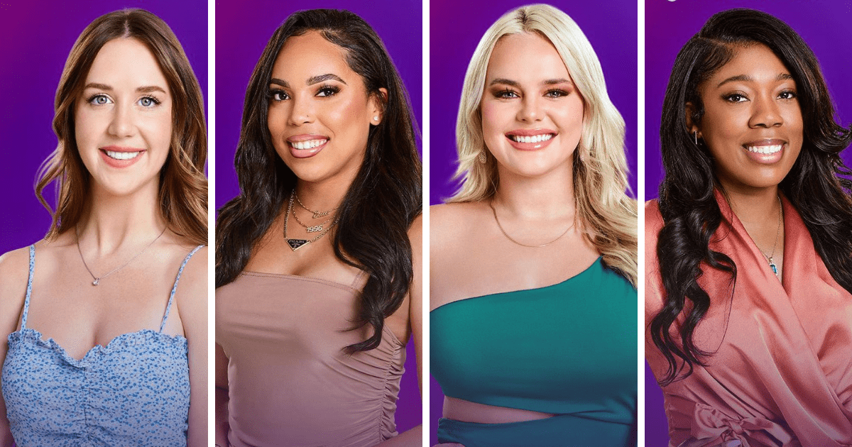 'Love is Blind' Season 5 single women Johnie, Erica, Taylor, and Shondra (Instagram/@loveisblindnetflix)