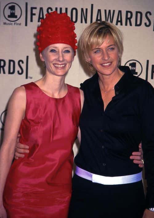 Anne Heche and Ellen DeGeneres.