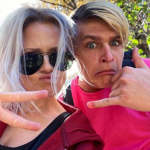 Jessica Zahrt with her son Ty Larson