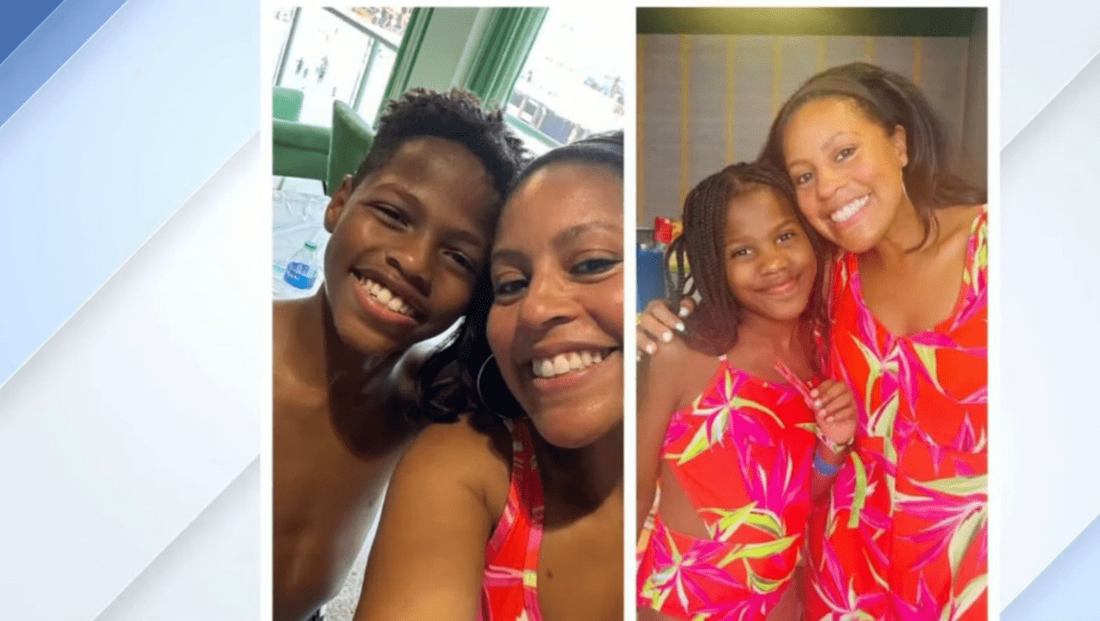 'Today' host Sheinelle Jones shared a snap with her kids on weekend joy at the American Dream Mall, NJ (@today/YouTube)