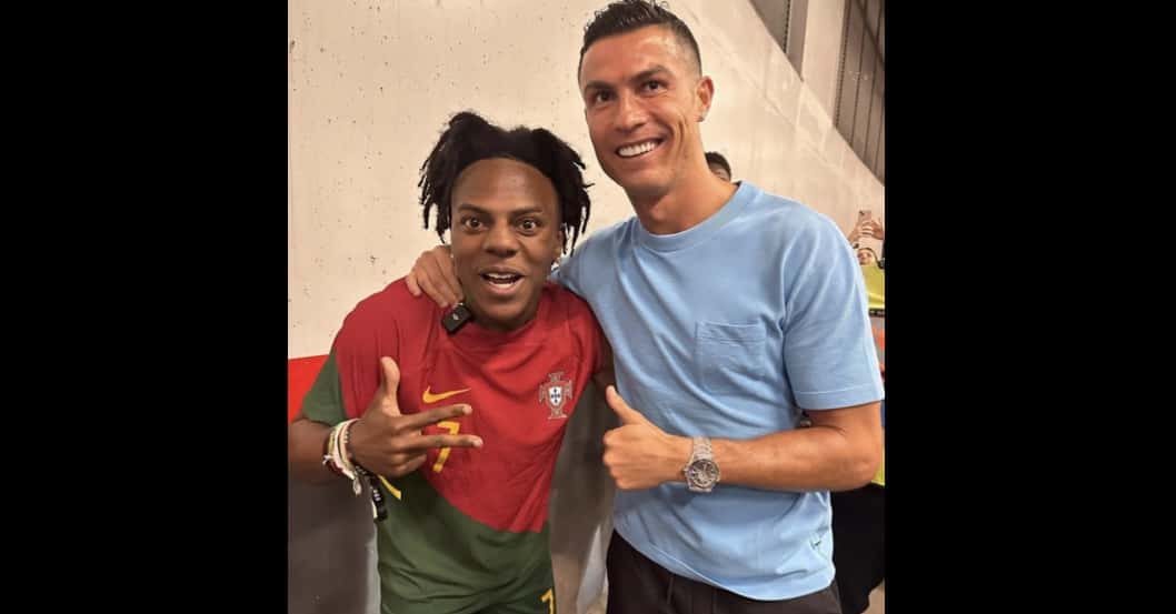 When IshowSpeed met Ronaldo (ISHOWSPEED/Instagram) 
