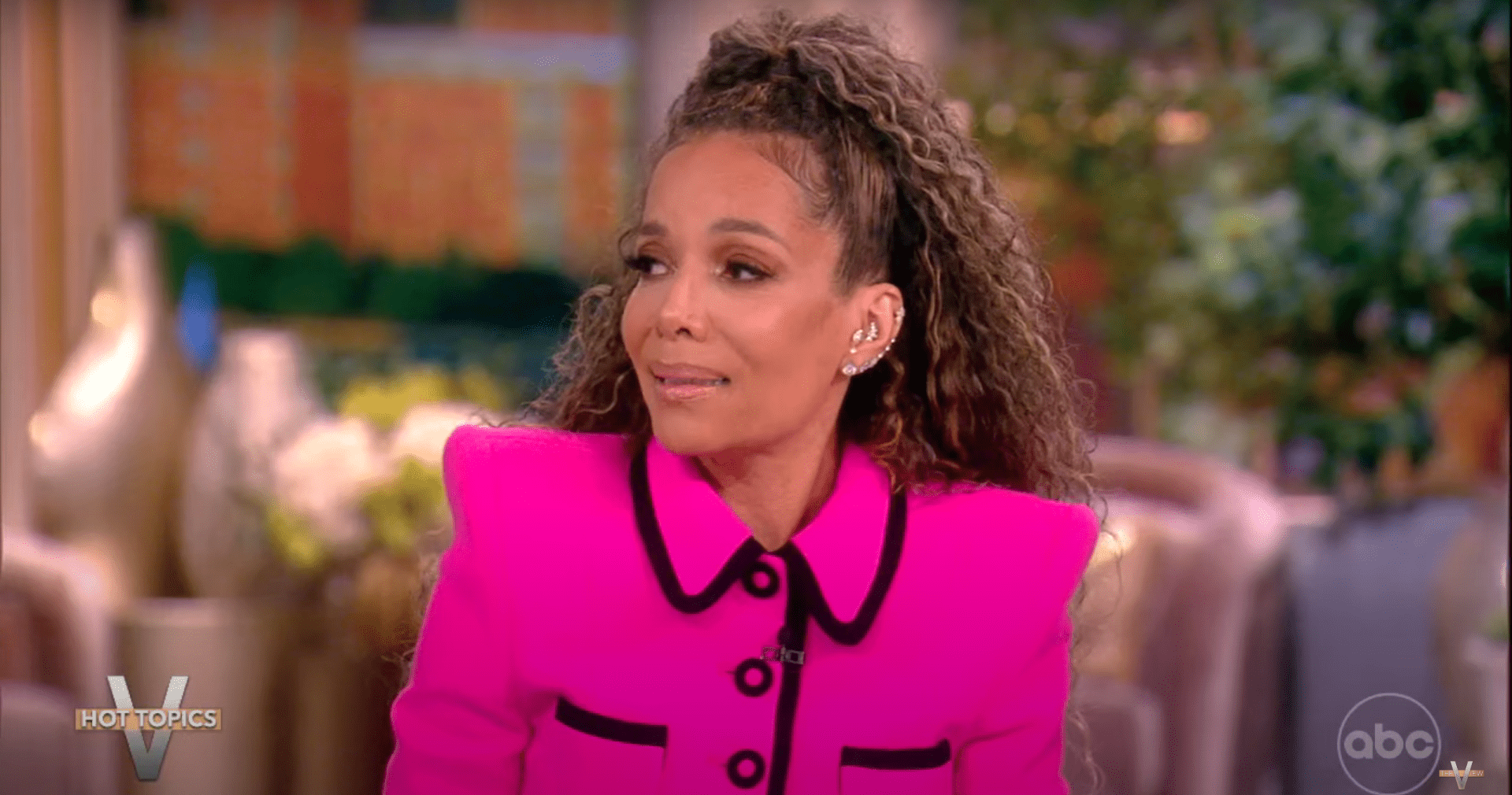 Sunny Hostin expresses her thoughts on Donald Trump's interview (YouTube/The View)