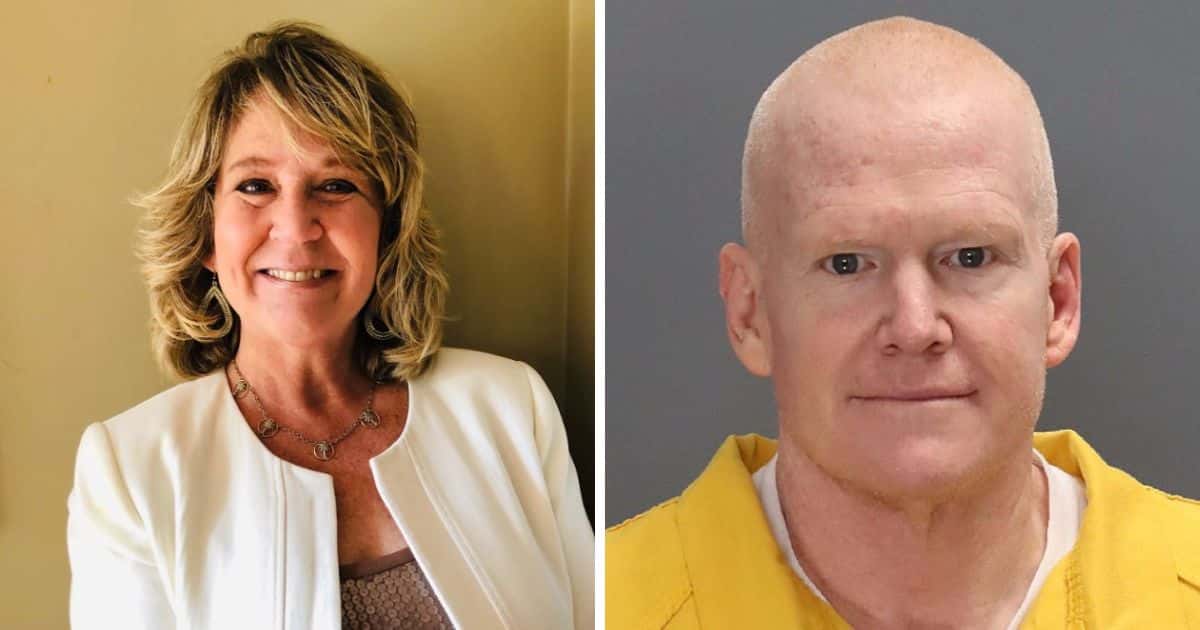 Rebecca Hill is accused of tampering Alex Murdaugh trial (Facebook/Rebecca Hill for Colleton County Court Clerk and South Carolina Department of Corrections)