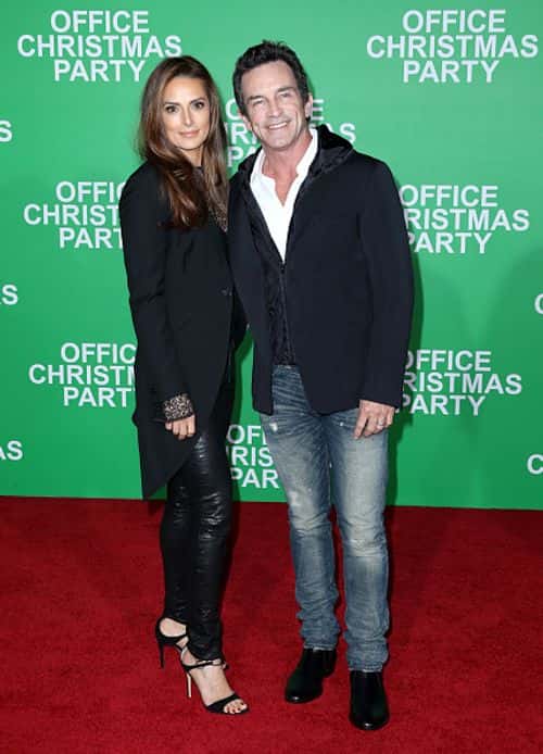 'Survivor' host Jeff Probst and actress Lisa Ann Russell get married in 2011 in an intimate ceremony (Photo by Jonathan Leibson/Getty Images for Paramount Pictures)